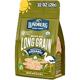 Lundberg Regenerative Organic Brown Rice Long Grain, Kosher, USDA Certified Organic, Gluten Free &amp; Non-GMO, 32 Ounce (Pack of 1)