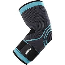 Amazon.com: Rakiie Elbow Compression Sleeve 2 Pack, Elbow