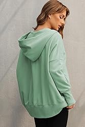 AlavQ Fall Long Sleeve V Neck Pullover Hoodies