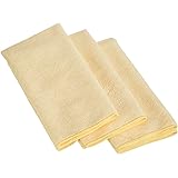 AmazonBasics Thick Microfiber Cleaning Cloths - 3 Pack
