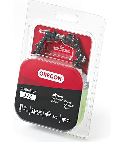 Amazon.com: Oregon 18-Inch Replacement Chainsaw Bar & J72