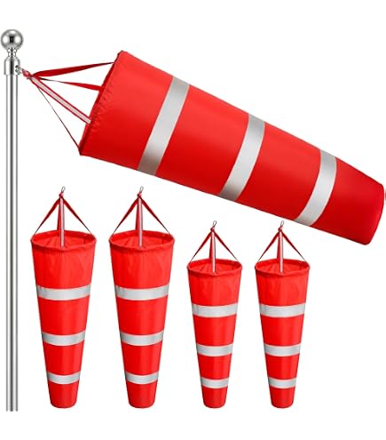 Amazon.com : ZOOFOX 4 Pack 40 Inch Windsock, Heavy Duty Printed