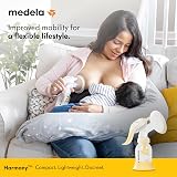 Medela Harmony Manual Breast Pump with PersonalFit Flex Shield M 150 ml bottle view 2