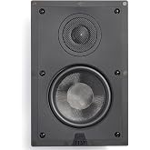 Elac - Debut IW-D61-W Custom in-Wall Speaker (Ea), Black