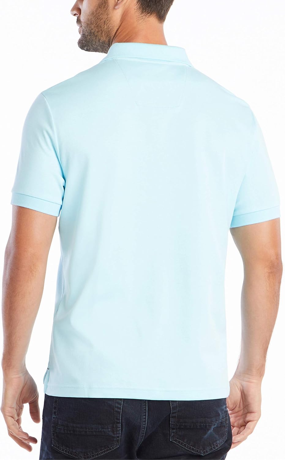 Nautica Men's Classic Fit Short Sleeve Solid Soft Cotton Polo Shirt at  Men’s Clothing store