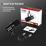 FDUCE SL40X XLR Dynamic Microphone for Vocals Voice Isolation Black view 7