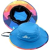 SUN NINJA Bucket Hat for Men & Women, Cooling with Adjustable Strap, Wide Brim, UPF UV 50+ Protection, Foldable for Outdoors