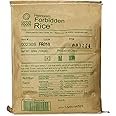 Lotus Foods Bulk Heirloom Forbidden Rice - Black Rice, Purple Rice, Black Rice Bulk, Gluten Free Heirloom Rice, Whole Grain, Non GMO, Vegan - 22 Lb Bag (Pack of 1)