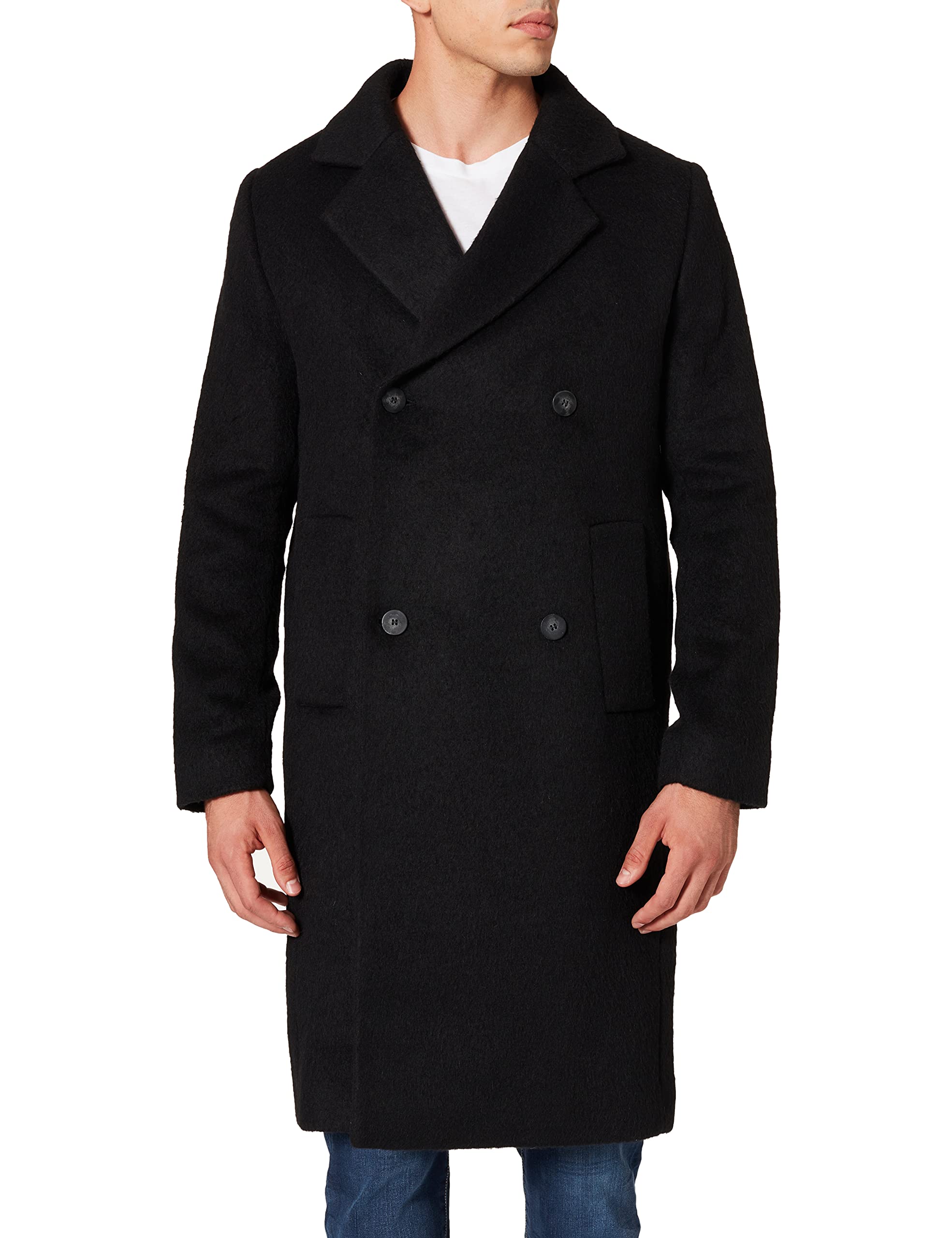 Libertine Libertine Men's Foundation Coat, Black (Black 12), M
