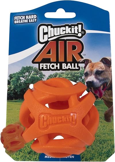 Chuckit! Air Fetch Ball Medium 6.5 cm Durable Rubber Dog Toy