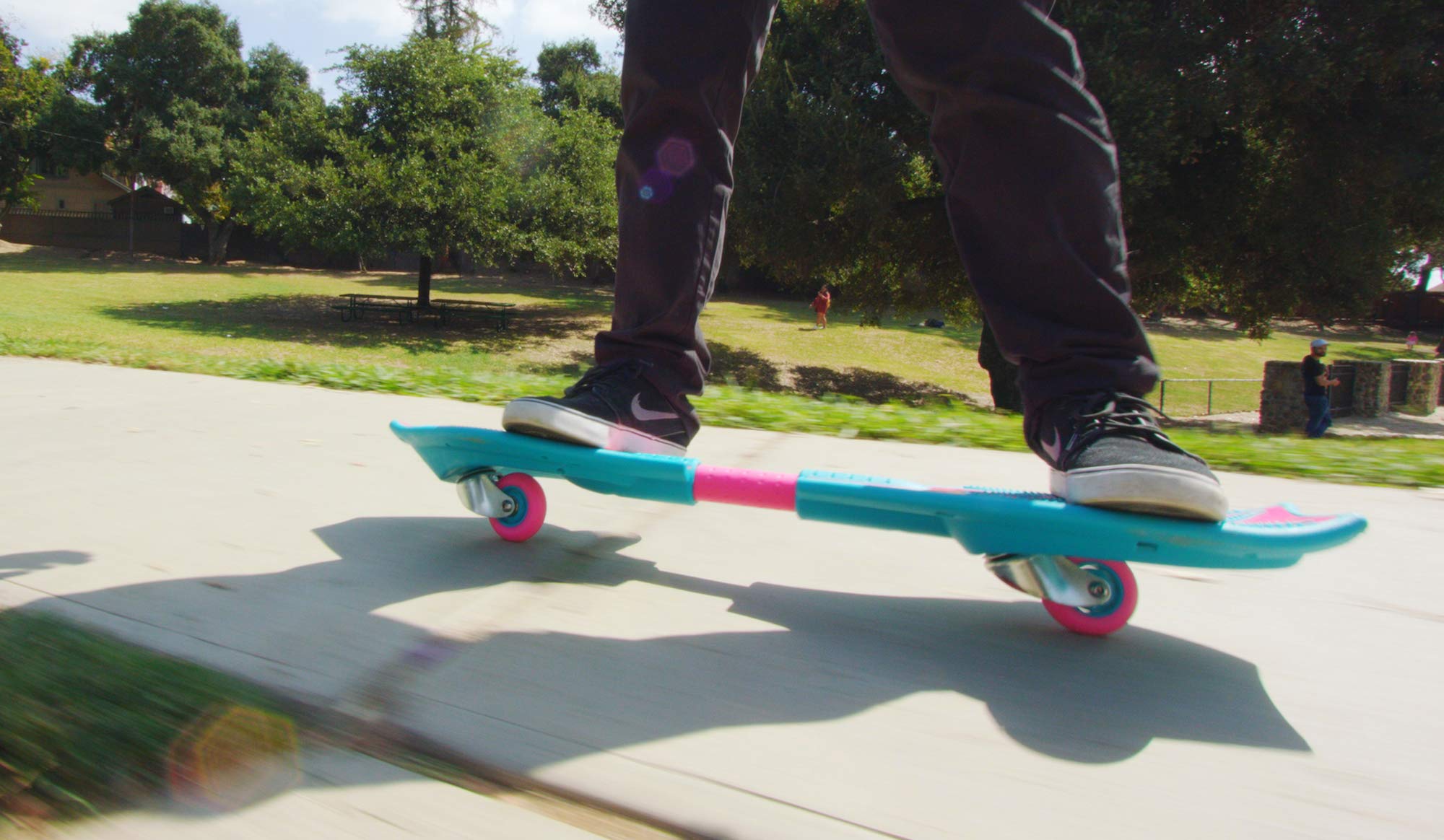 Razor RipStik Caster Board Brights Collection - 2 Wheel Pivoting Skateboard with 360-degree Casters, for Kids, Teens, and Adults