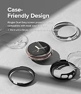 Ringke Dual Easy Film 3pk Screen Protector for Google Pixel Watch 2 / Pixel view 8