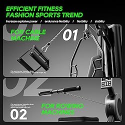 QPARVERS Cable Machine Attachment LAT Pulldown