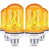 CPPSLEE Upgraded LED Flame Light Bulbs, 4 Modes