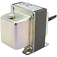 Functional Devices TR50VA015 Transformer, 50VA, 480/277/240/208/120 to 24 Vac, Circuit Breaker, Foot and Single Threaded Hub Mount