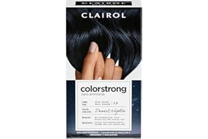 Clairol ColorStrong Permanent Zero Ammonia Hair Dye, 2.8 Blue Black - Desert Nights Hair Color, Pack of 1