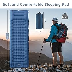 TEIVUL Sleeping Pad for Camping,Self Inflating