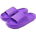 rosyclo Cloud Slippers for Women and Men, Pillow House Slippers Shower Shoes Indoor Slides Bathroom Sandals, Ultimate Comfort, Lightweight, Thick Sole, Non-Slip, Easy to Clean