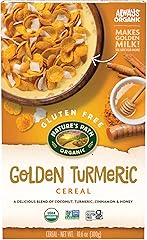 Nature's Path Organic Golden Turmeric Cereal, 10.6 oz (Pack of 1), with Cinnamon, Ginger, and Cardamom, Gluten Free, Non-GMO