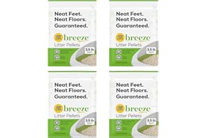 Tidy Cats Breeze Cat Breeze Litter Pellets, 3.5 LB (Pack of 4)