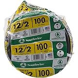 Southwire 13055926 12/2WG UF Wire 100-Foot, Approved for Direct Burial Wiring