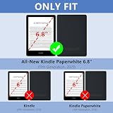 TQQ Clear Case for 6.8 inch Kindle Paperwhite 2021 & Signature Edition view 2
