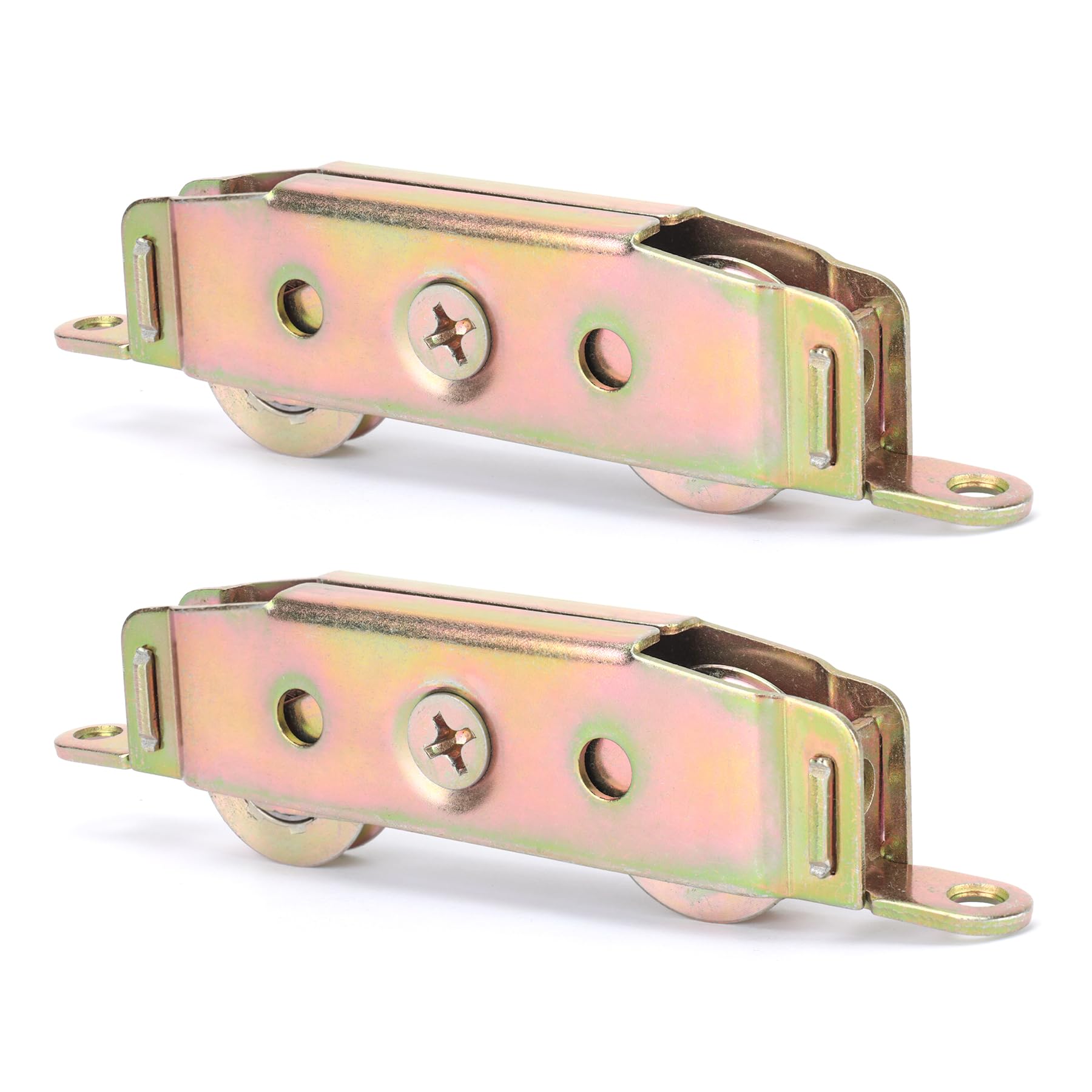 Photo 1 of 2 Pack Sliding Door Rollers Sliding Glass Patio Door Roller Assembly 1-1/4 Inch Steel Ball Wheel Bearing, Side Adjustable