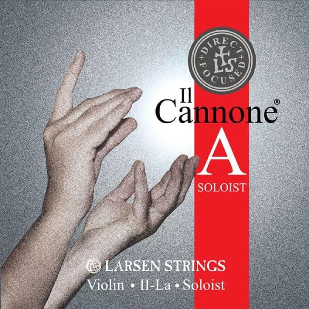 LARSEN STRINGS violin strings Il CANNONE A Soloist Direct&Focused