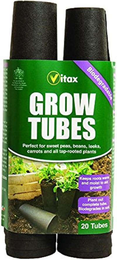 (2 Pack) Vitax 6GT1 Grow Tubes Pack 20