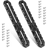 12&rdquo; Track Mount for YakAttack MightyMount XL 10.5&rdquo; Usable Length | Universal Kayak,Canoe Rail Accessory Mount Fits with BlackPak Pro &amp; Kayak Track Systems,Fishing Rod Holders,Cameras,GPS(2Pcs)