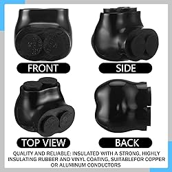 Saysurey 10 Pcs Insulated Multi Cable Connectors 2