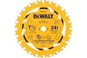 DEWALT Circular Saw Blade, 7-1/4 Inch, 24 - Tooth (DWA271424)