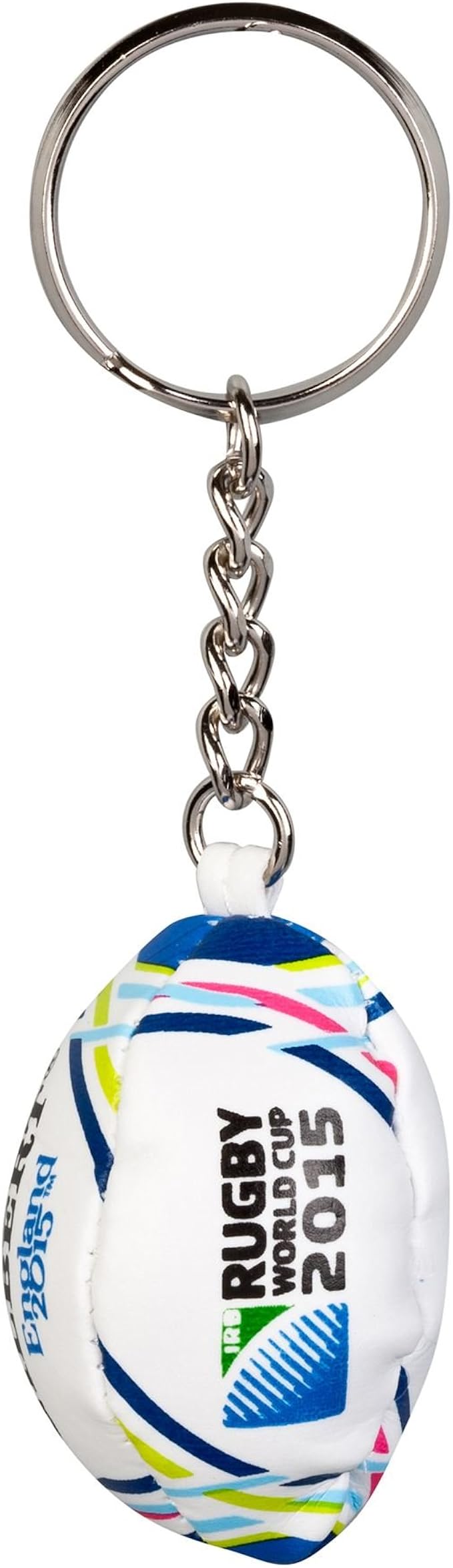 Gilbert Rugby World Cup 2015 Fans Supporters Replica White Ball Keyring Kyechain Amazon Co Uk Clothing
