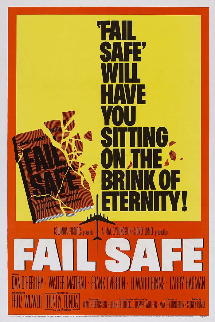 Fail-Safe Movie Poster or Canvas