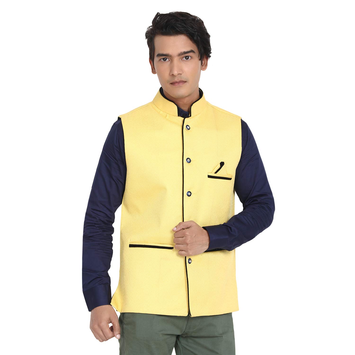 modi jacket yellow