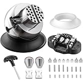 DZQ 3"32PCS Ball Vise Engraving Setting Tool 360&deg;Rotation Bench Vise(Black) | Jewelry Engraving Block Tools Professional Block
