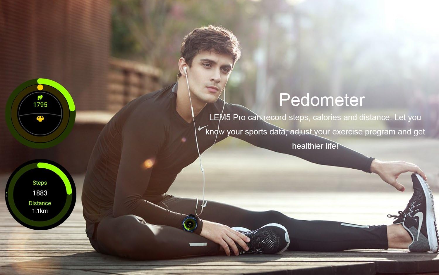 LEMFO LEM5 Pro - 3G Smartwatch Phone 1.3GHz Quad Core 2GB RAM 16GB ...