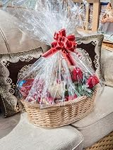 Woodluv Create Your Own Wicker Gift Hamper Oval Basket Kit Natural view 2