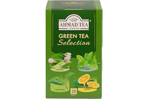 AHMAD TEA Selection Green Tea,20 Count