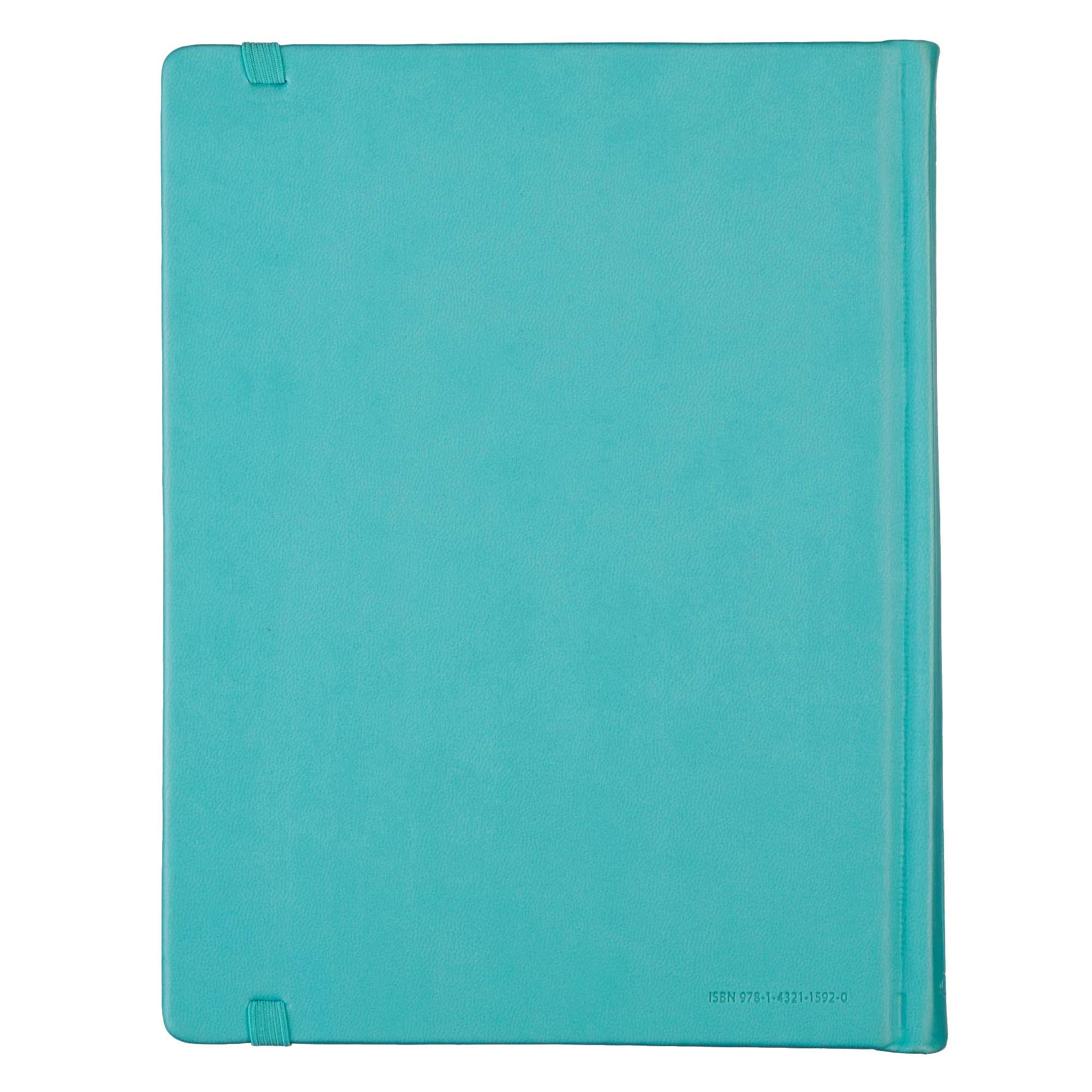 KJV Holy Bible, My Creative Bible, Faux Leather Hardcover - Ribbon Marker, King James Version, Teal w/Elastic Closure (KJV Creative Editions)