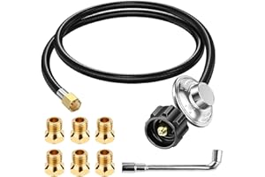MIV Upgraded 23080901 Natural Gas to Propane Conversion Kit Compatible with Weber Genesis or Genesis II Grill, Conversion Kit From Natural Gas to Propane with 6 Orifices for Genesis or Genesis II Grills