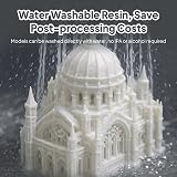 ELEGOO Water Washable Resin Clear Blue 1000g 405nm Fast Curing LCD/MSLA view 2