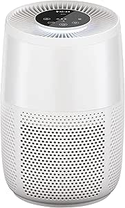 Instant Air Purifier, Helps remove 99.9% of viruses (COVID-19), bacteria, allergens, smoke; advanced 3-in-1 HEPA-13 filtration with plasma ion technology, Small Room (AP100), Pearl