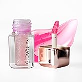 Strawberry Lip Oil – Tinted, Hydrating & Non-Sticky Gloss with Jojoba Oil & Vitamin E – High Shine, Moisturizing Lip Treatment – Vegan & Cruelty-Free