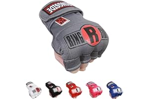 Ringside Gel Shock Quick Wraps, Impact-Absorbing Hand Wraps with Secure Support, Ideal for Boxing, MMA, Muay Thai, and Martial Arts, Inner Boxing Gloves for Men and Women