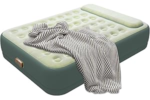 AQUUAERA Twin Air Mattress, Upgrade Wireless Inflatable Mattress with 2600mAh Rechargeable Battery Built-In Pump for Quick and Easy Inflation/Deflation, Ideal Inflatable Bed for Home, Camping and Guests