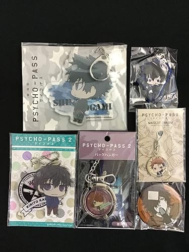 Amazon Psycho Pass サイコパス グッズ 6種 アクリルキーホルダー バッグハンガー チャーム ラバーストラップ 缶バッジ Anime キャラクター グッズ アニメ 萌えグッズ 通販 Amazon Psycho Pass サイコパス グッズ 6種 アクリルキーホルダー バッグハンガー チャーム ラバーストラップ 缶バッジ Anime キャラクター グッズ アニメ 萌えグッズ 通販
