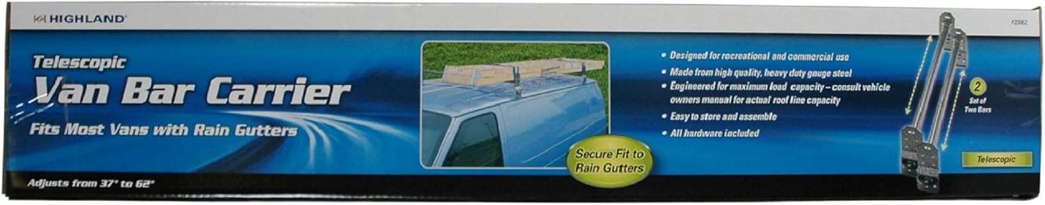 Highland 2006200 Black Heavy Duty Bar Carrier: Automotive