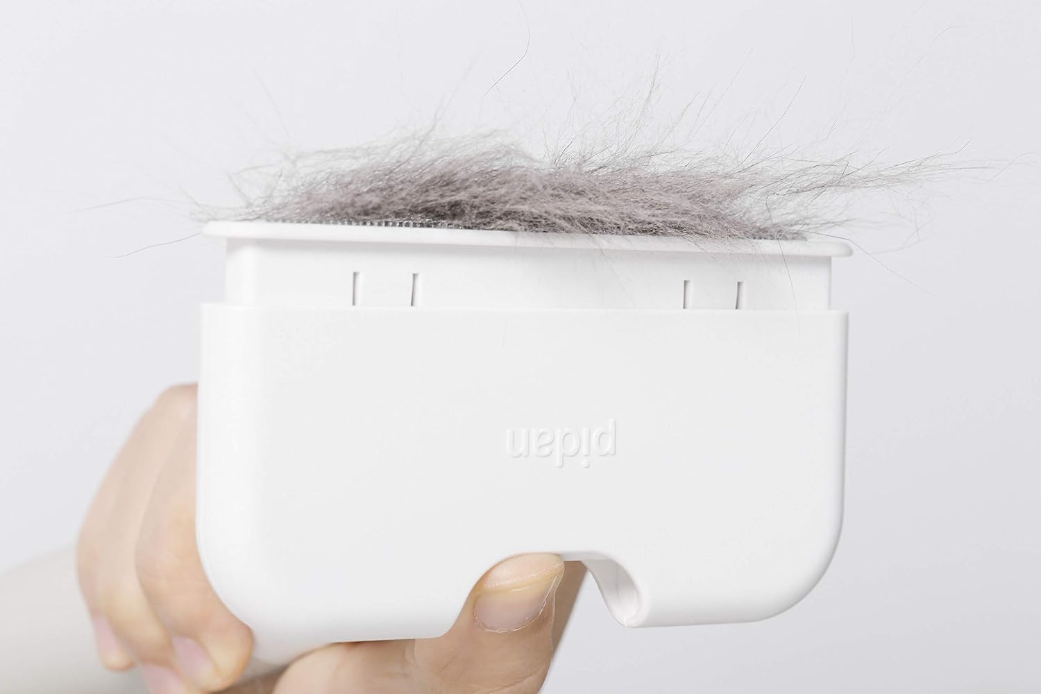 pidan Pet Brush for Deep De-Shedding, Dog and Cat Grooming Brush for Long-Short Haired Pet, Effectively Reduces Shedding, Adjustable Angle Fur Comb-Short Teeth: Beauty