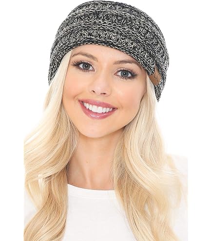 Sofier Winter Headbands for Women 3 Pack Knit Ear Muffs With  display picture 3